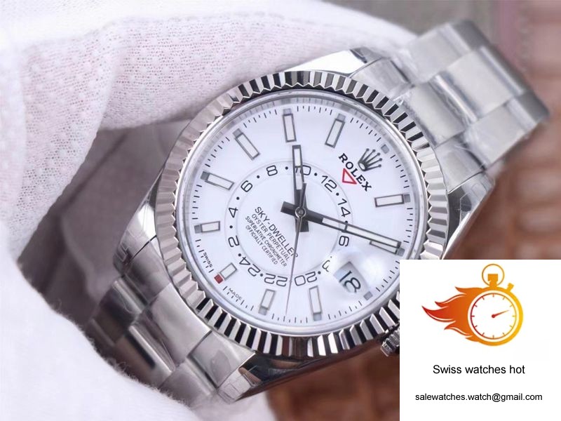 Rolex Sky Dweller M326934-0001 Noob Factory White Dial 3 Rolex Sky Dweller M326934-0001 Noob Factory White Dial 3