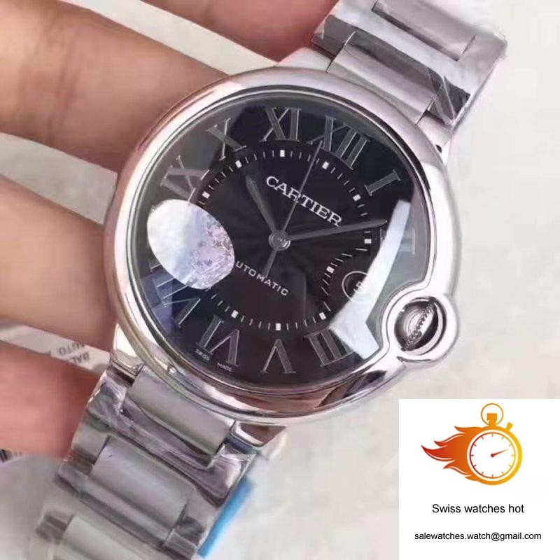Cartier Ballon Bleu 42MM W6920042 V6 Factory Black Dial 3 Cartier Ballon Bleu 42MM W6920042 V6 Factory Black Dial 3