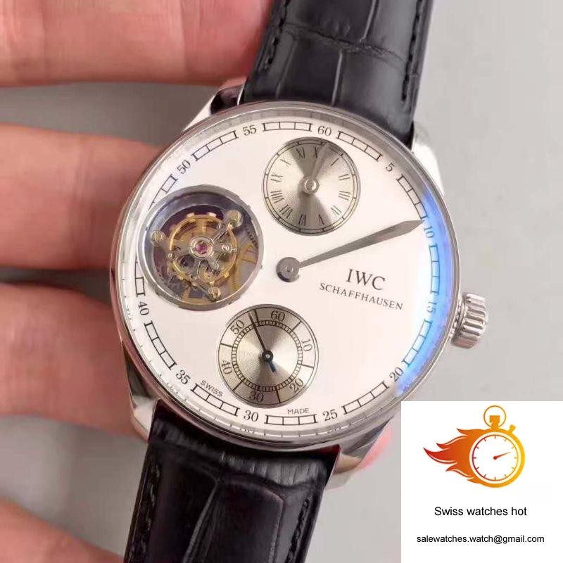 IWC Portugieser Tourbillon Regulator IW544603 YL Factory White Dial 3 IWC Portugieser Tourbillon Regulator IW544603 YL Factory White Dial 3