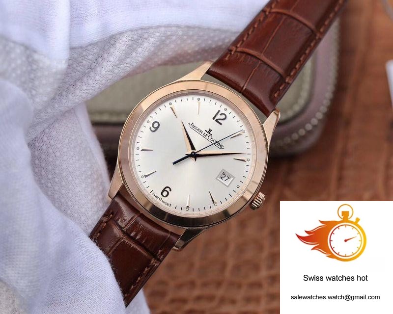 Jaeger LeCoultre Master Control Date Q1542520 ZF Factory 18K Rose Gold White Dial 3 Jaeger LeCoultre Master Control Date Q1542520 ZF Factory 18K Rose Gold White Dial 3