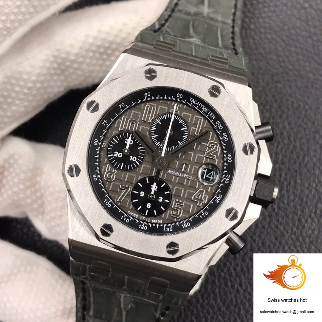 Audemars Piguet Royal Oak Offshore 26470ST.OO.A104CR.01 JF Factory Dark Grey Dial 3 Audemars Piguet Royal Oak Offshore 26470ST.OO.A104CR.01 JF Factory Dark Grey Dial 3