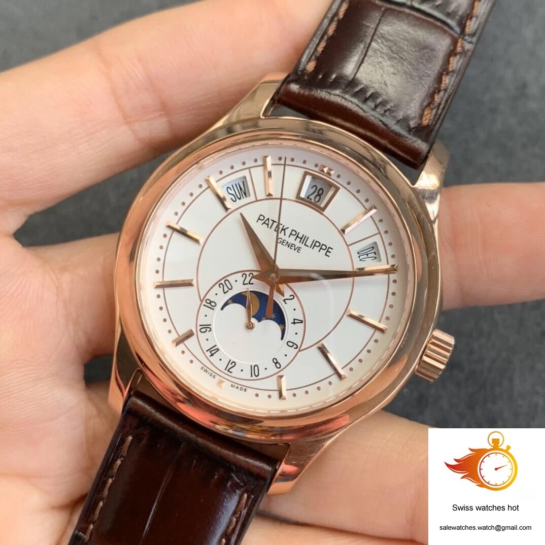 Patek Philippe Complications 5205R-001 GR Factory Rose Gold Milky White Dial 3 Patek Philippe Complications 5205R-001 GR Factory Rose Gold Milky White Dial 3