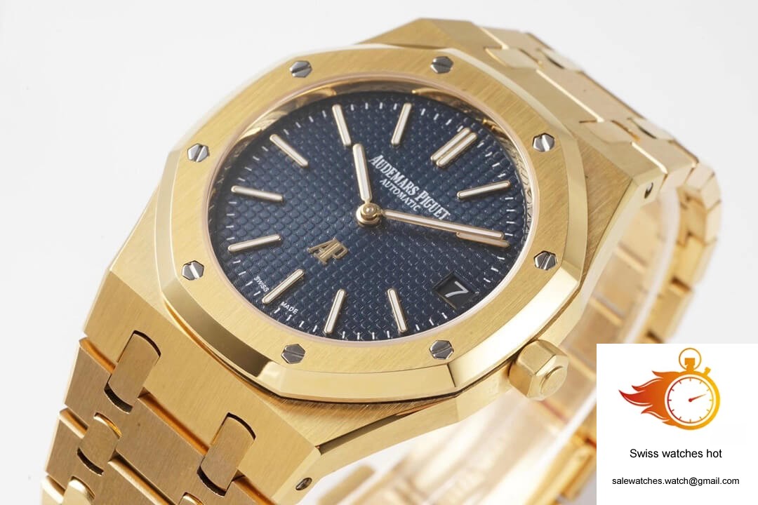 Audemars Piguet Royal Oak 15202BA.OO.1240BA.01 KZ Factory Yellow Gold Blue Dial 3 Audemars Piguet Royal Oak 15202BA.OO.1240BA.01 KZ Factory Yellow Gold Blue Dial 3