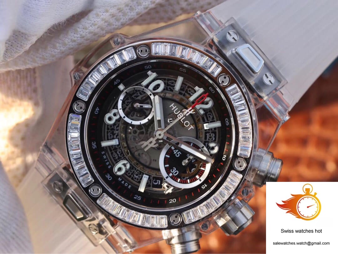 Hublot Big Bang 411.JX.4802.RT Diamond Bezel Hollow Dial 3 Hublot Big Bang 411.JX.4802.RT Diamond Bezel Hollow Dial 3