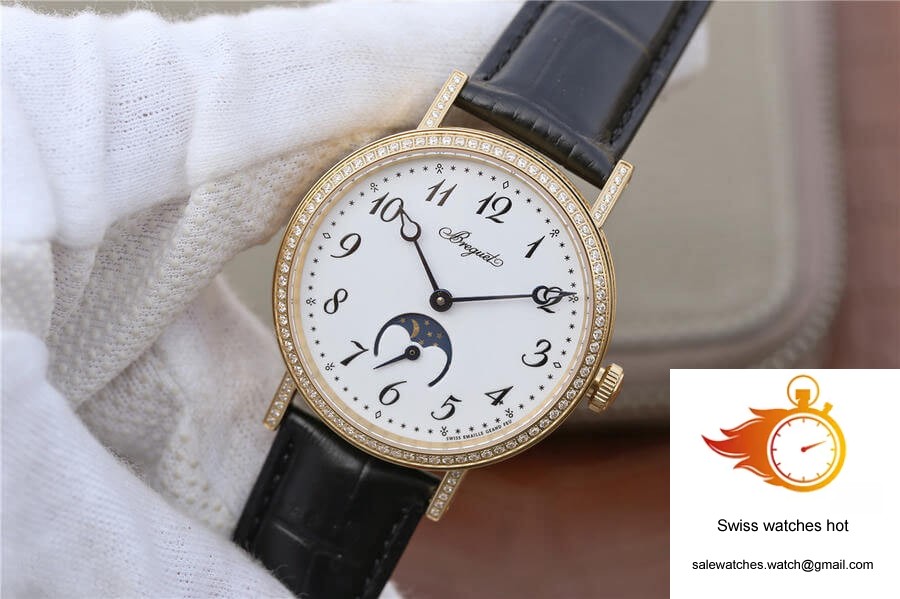 Breguet Classique Moonphase 9087BB/29/964 TW Factory Yellow Gold White Dial 3 Breguet Classique Moonphase 9087BB/29/964 TW Factory Yellow Gold White Dial 3