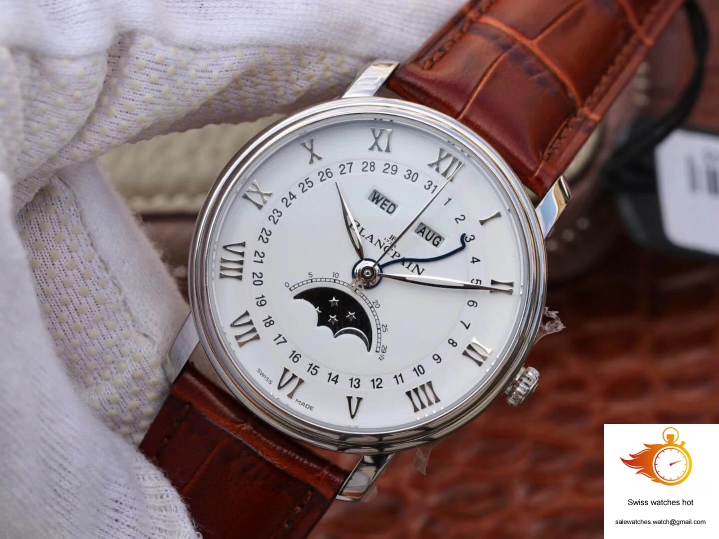 Blancpain Villeret 6654 OM Factory V2 White Dial 3 Blancpain Villeret 6654 OM Factory V2 White Dial 3