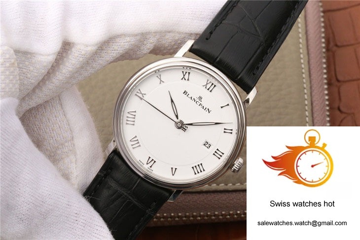 Blancpain Villeret 6651-1127-55B ZF Factory White Dial 3 Blancpain Villeret 6651-1127-55B ZF Factory White Dial 3
