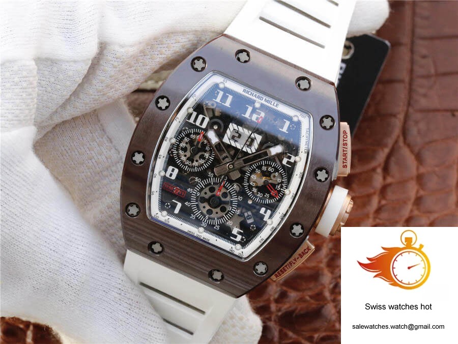 Richard Mille RM011 KV Factory Brown Ceramic Case 3 Richard Mille RM011 KV Factory Brown Ceramic Case 3