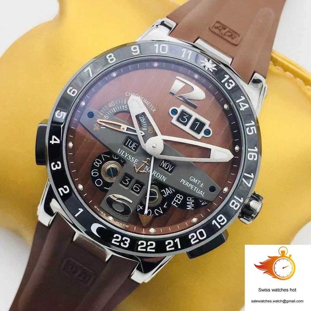 Ulysse Nardin El Toro 322-00 TW Factory Ceramics Brown Dial 3 Ulysse Nardin El Toro 322-00 TW Factory Ceramics Brown Dial 3