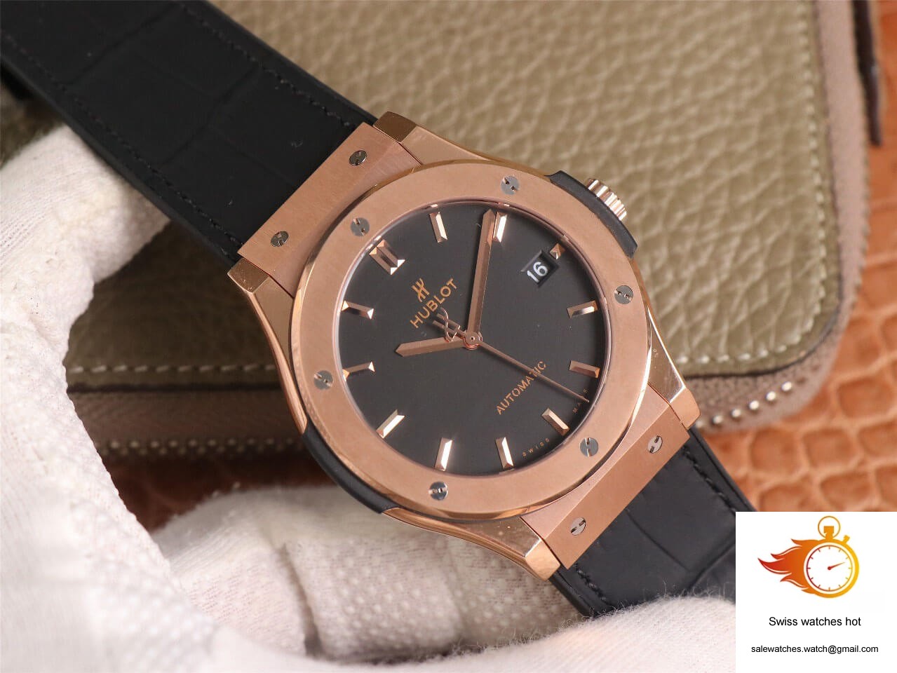 Hublot Classic Fusion 511.OX.1181.LR WWF Factory Rose Gold Black Dial 3 Hublot Classic Fusion 511.OX.1181.LR WWF Factory Rose Gold Black Dial 3