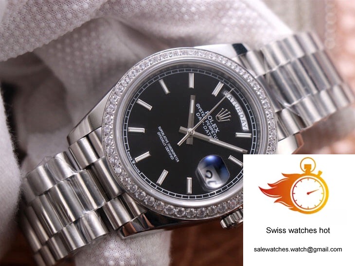 Rolex Day-Date M228349RBR-0002 EW Factory Black Dial 3 Rolex Day-Date M228349RBR-0002 EW Factory Black Dial 3