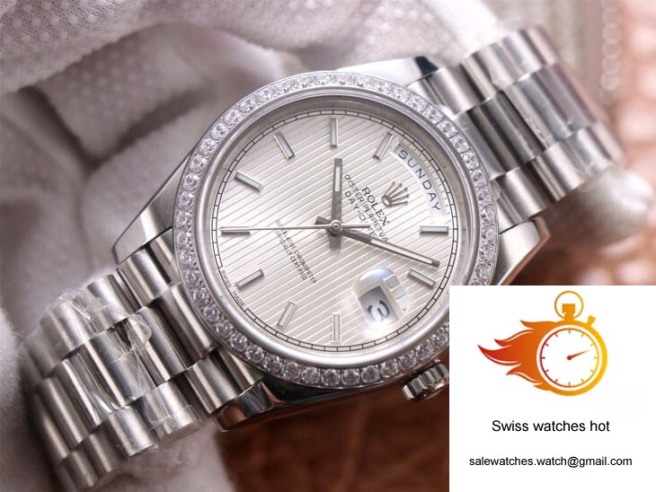 Rolex Day-Date M228349RBR-0007 EW Factory Silver Dial 3 Rolex Day-Date M228349RBR-0007 EW Factory Silver Dial 3