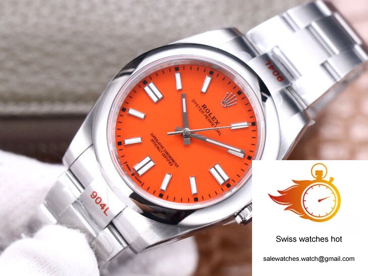 Rolex Oyster Perpetual M124300-0007 41MM EW Factory Coral Red Dial 3 Rolex Oyster Perpetual M124300-0007 41MM EW Factory Coral Red Dial 3