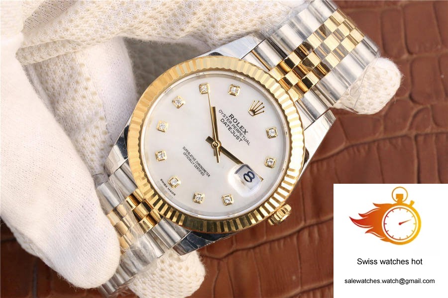 Rolex Datejust M126333-0018 EW Factory Yellow Gold White Dial 3 Rolex Datejust M126333-0018 EW Factory Yellow Gold White Dial 3
