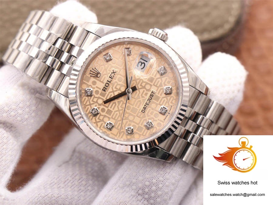 Rolex Datejust M126234-0023 36MM EW Factory Diamond-Studded Dial 3 Rolex Datejust M126234-0023 36MM EW Factory Diamond-Studded Dial 3