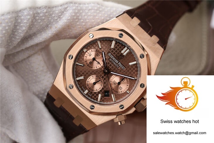 Audemars Piguet Royal Oak Chronograph 26331OR.OO.D821CR.01 OM Factory Brown Dial 3 Audemars Piguet Royal Oak Chronograph 26331OR.OO.D821CR.01 OM Factory Brown Dial 3