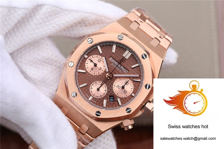 Audemars Piguet Royal Oak Chronograph 26331OR.OO.1220OR.02 OM Factory Brown Dial 3 Audemars Piguet Royal Oak Chronograph 26331OR.OO.1220OR.02 OM Factory Brown Dial 3