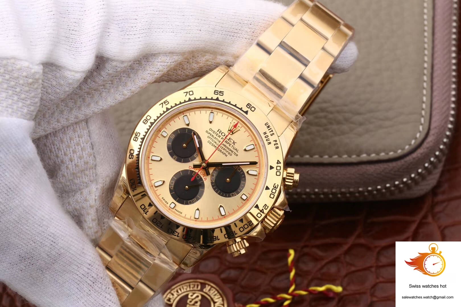Rolex Daytona Cosmograph 116508 JH Factory Yellow Gold Dial 3 Rolex Daytona Cosmograph 116508 JH Factory Yellow Gold Dial 3