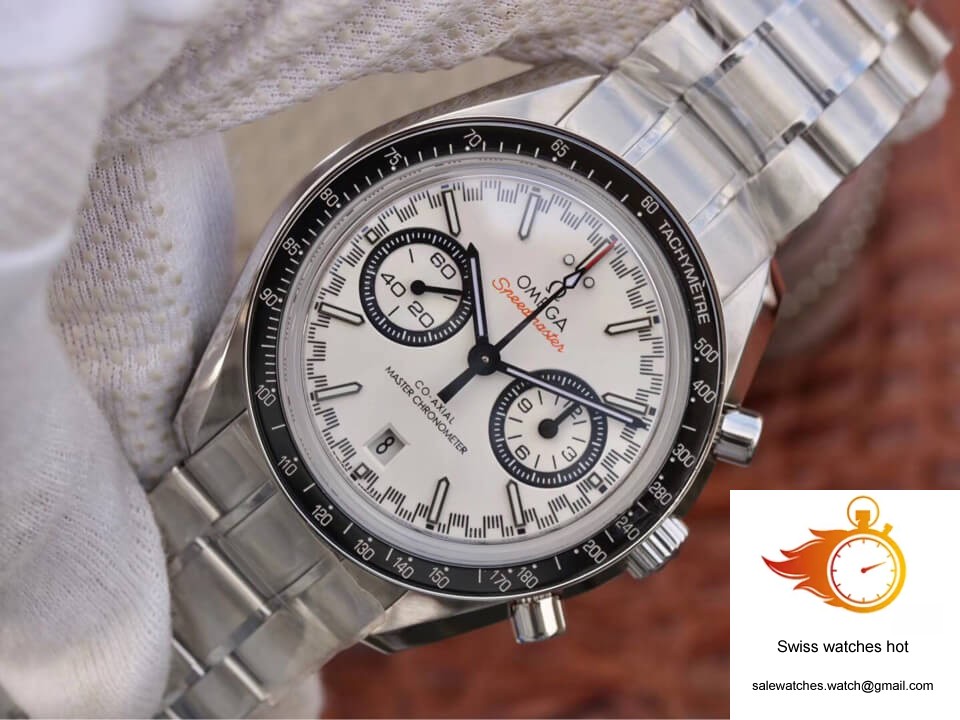 Omega Speedmaster Racing Chronograph 329.30.44.51.04.001 OM Factory White Dial 3 Omega Speedmaster Racing Chronograph 329.30.44.51.04.001 OM Factory White Dial 3