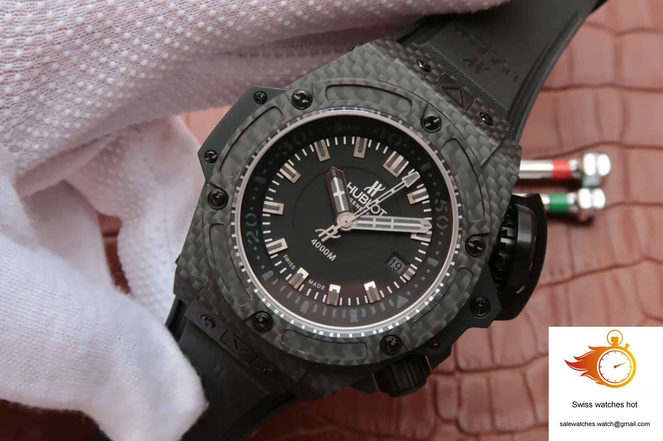 Hublot King Power Oceanographic 4000M 731.QX.1140.RX V6 Factory Forged Carbon Fiber 3 Hublot King Power Oceanographic 4000M 731.QX.1140.RX V6 Factory Forged Carbon Fiber 3