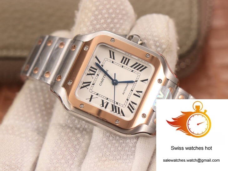 Cartier De Santos W2SA0007 BV Factory White Dial 3 Cartier De Santos W2SA0007 BV Factory White Dial 3