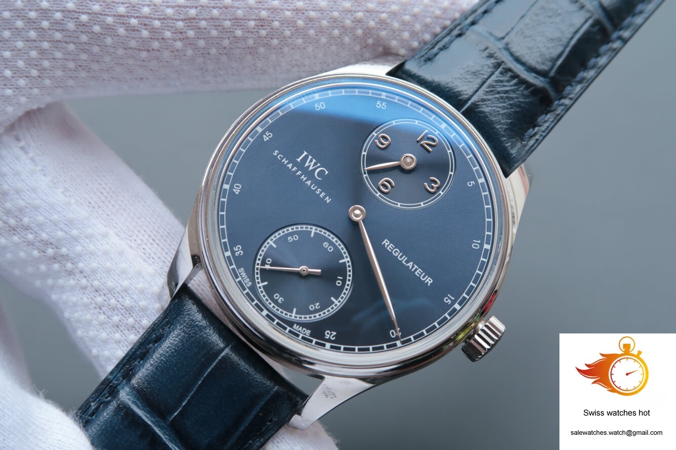 IWC Portugieser IW544401 YL Factory Blue Dial 3 IWC Portugieser IW544401 YL Factory Blue Dial 3