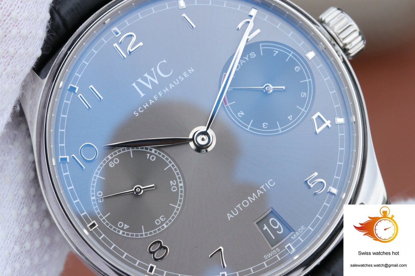 IWC Portuguese IW500705 ZF Factory V5 Light Gray Dial 3 IWC Portuguese IW500705 ZF Factory V5 Light Gray Dial 3