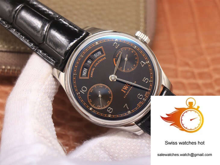 IWC Portugieser Pisa Version YL Factory Black Dial 3 IWC Portugieser Pisa Version YL Factory Black Dial 3