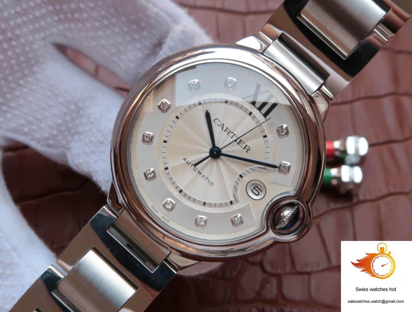 Ballon Bleu De Cartier WE902075 JF Factory Silver Dial 3 Ballon Bleu De Cartier WE902075 JF Factory Silver Dial 3