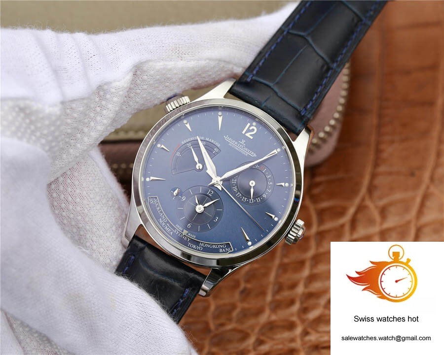 Jaeger LeCoultre Master 1422521 TWA Factory Blue Dial 3 Jaeger LeCoultre Master 1422521 TWA Factory Blue Dial 3