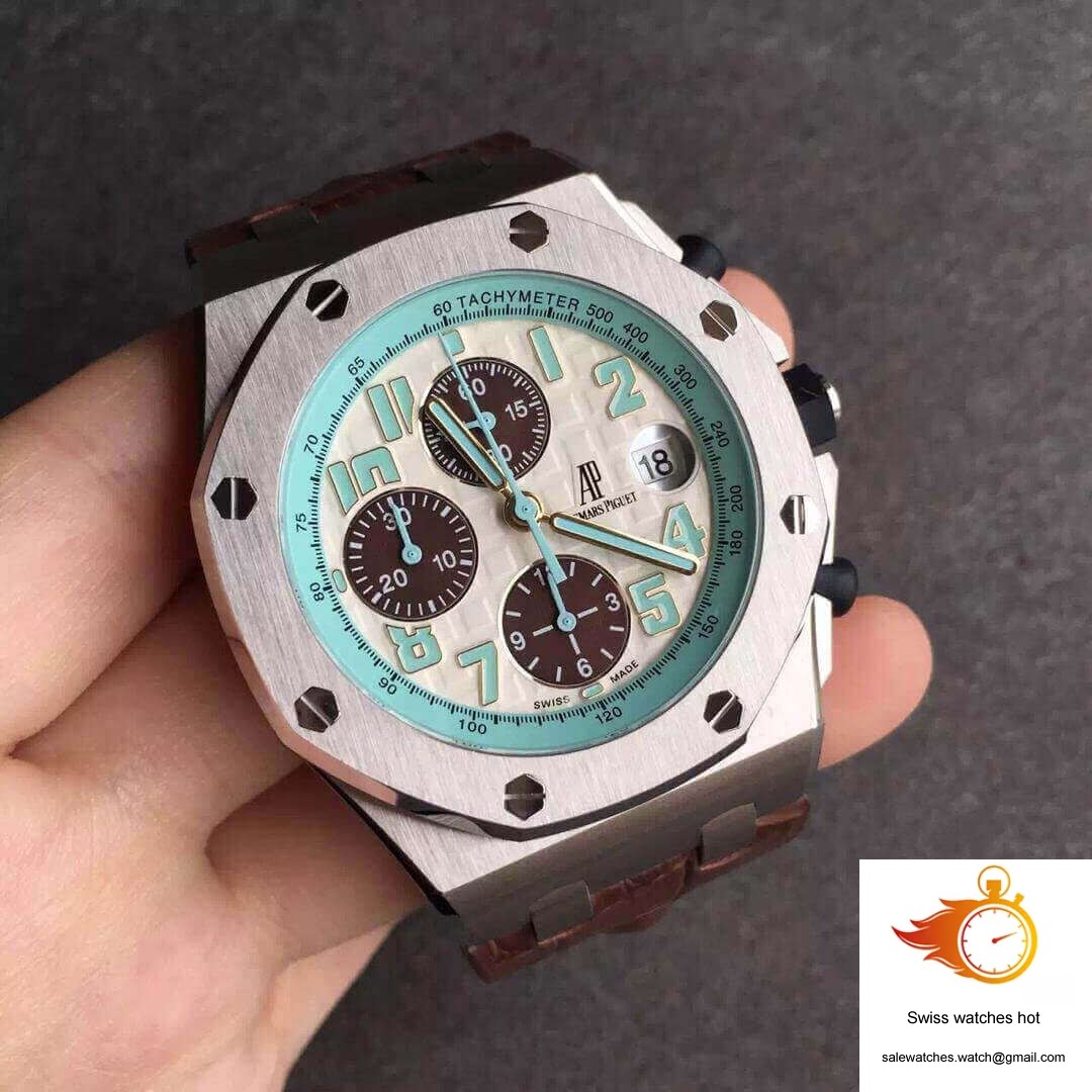 Audemars Piguet Royal Oak Offshore 26187ST.OO.D801CR.01 JF Factory White Dial 3 Audemars Piguet Royal Oak Offshore 26187ST.OO.D801CR.01 JF Factory White Dial 3