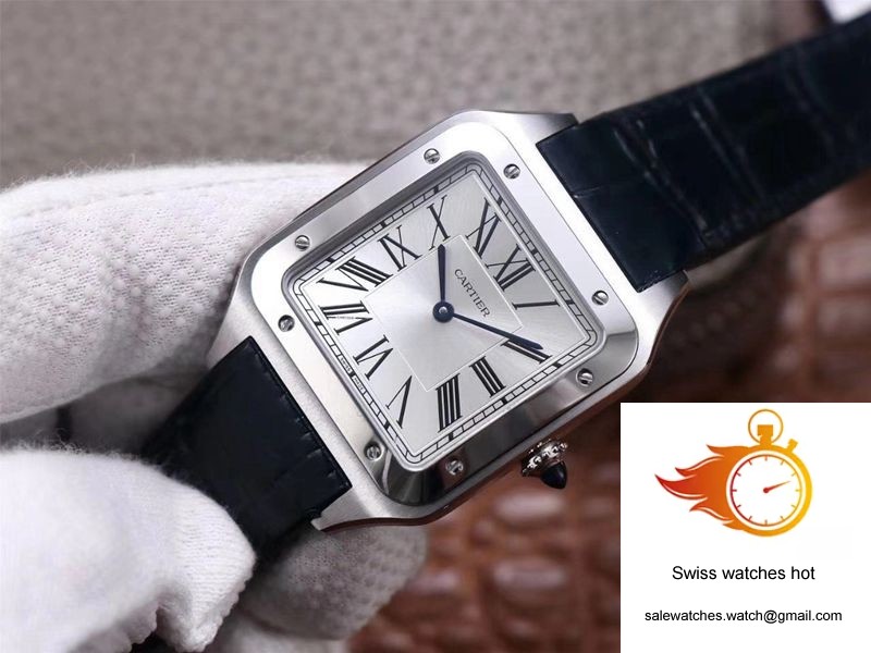 Cartier Santos Dumont WSSA0032 F1 Factory Silver Dial 3 Cartier Santos Dumont WSSA0032 F1 Factory Silver Dial 3