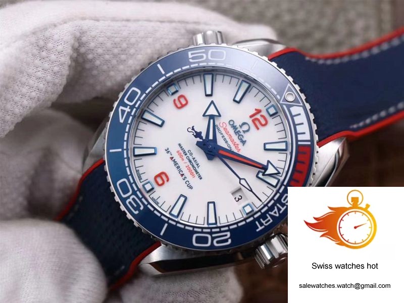Omega Seamaster Planet Ocean 36th America’s Cup Limited Edition VS Factory White Dial 3 Omega Seamaster Planet Ocean 36th America’s Cup Limited Edition VS Factory White Dial 3