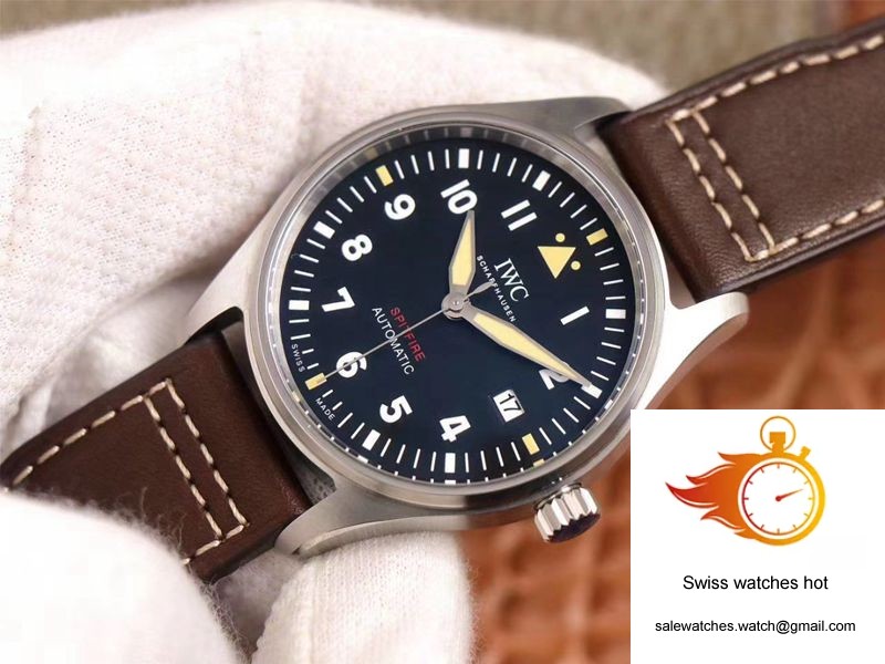 IWC Pilot Spitfire IW326803 MKS Factory Black Dial 3 IWC Pilot Spitfire IW326803 MKS Factory Black Dial 3