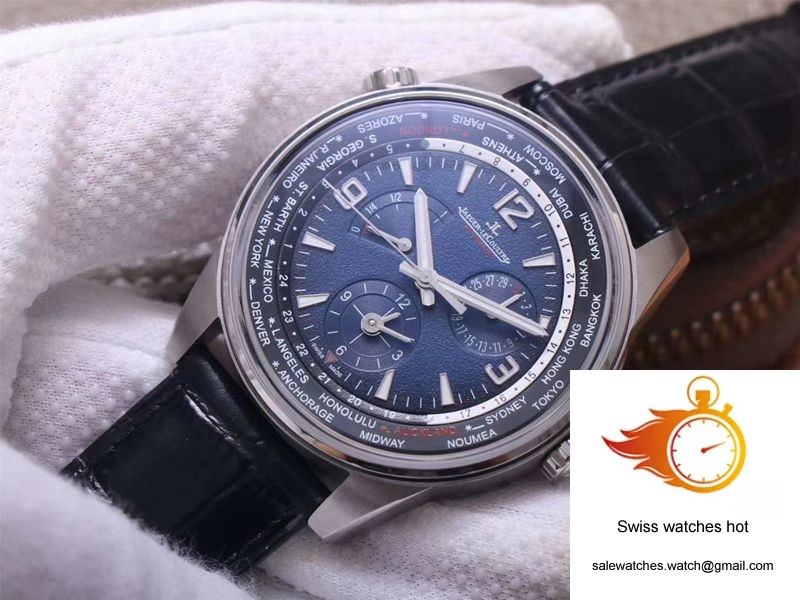 Jaeger LeCoultre Polaris Geographic WT 904847Z ZF Factory Blue Black Gradient Dial 3 Jaeger LeCoultre Polaris Geographic WT 904847Z ZF Factory Blue Black Gradient Dial 3