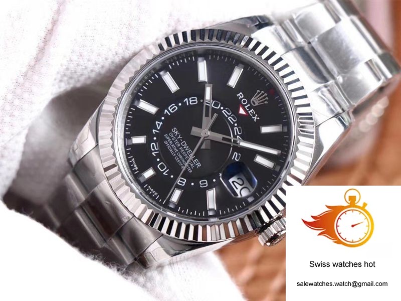 Rolex Sky Dweller M326934-0005 Noob Factory Black Dial 3 Rolex Sky Dweller M326934-0005 Noob Factory Black Dial 3