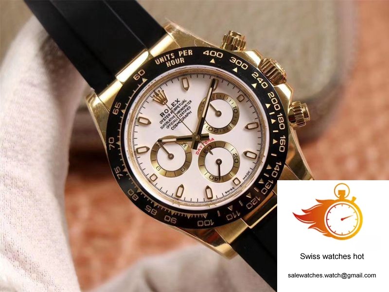Rolex Daytona M116518LN-0041 Noob Factory White Dial 4130 Movement 3 Rolex Daytona M116518LN-0041 Noob Factory White Dial 4130 Movement 3