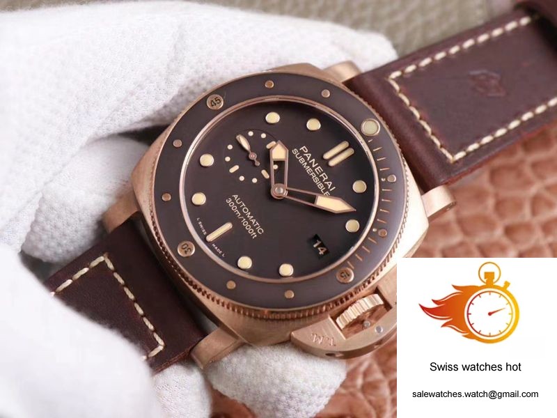 Panerai Submersible PAM00968 King of Bronze VS Factory Brown Dial 3 Panerai Submersible PAM00968 King of Bronze VS Factory Brown Dial 3