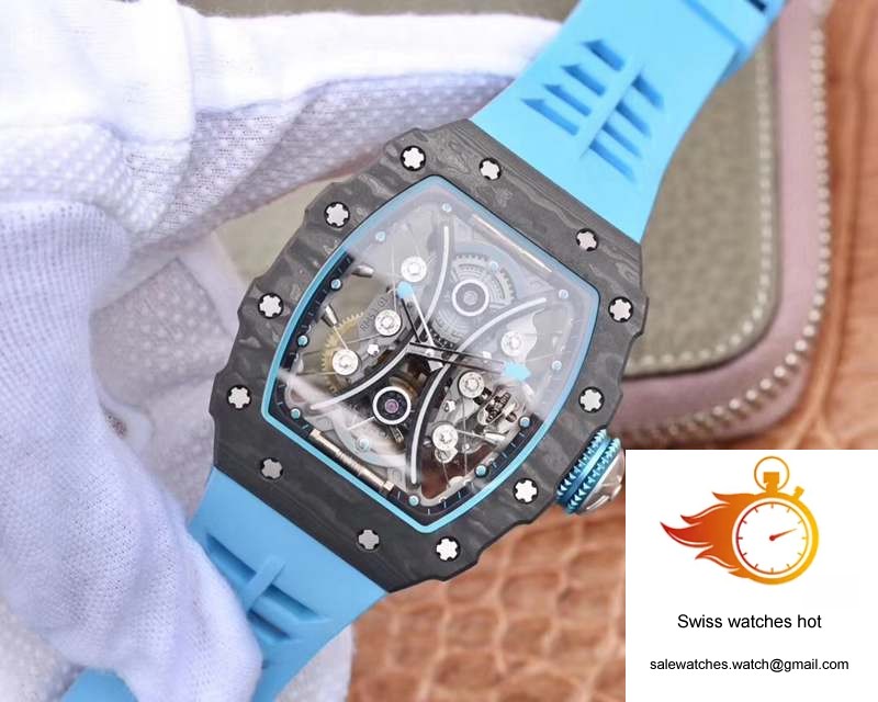 Richard Mille RM53-01 Tourbillon Pablo Mac Donough JB Factory Black Hollow dial 3 Richard Mille RM53-01 Tourbillon Pablo Mac Donough JB Factory Black Hollow dial 3