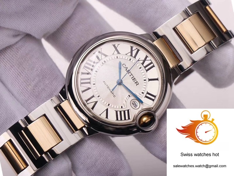 Ballon Bleu de Cartier W69009Z3 Wrap Gold V9 Factory Silver White Dial 3 Ballon Bleu de Cartier W69009Z3 Wrap Gold V9 Factory Silver White Dial 3
