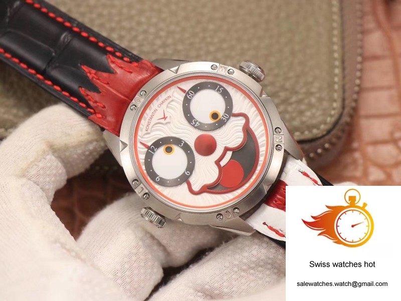 Konstantin Chaykin Clown V2 TW Factory White Dial 3 Konstantin Chaykin Clown V2 TW Factory White Dial 3