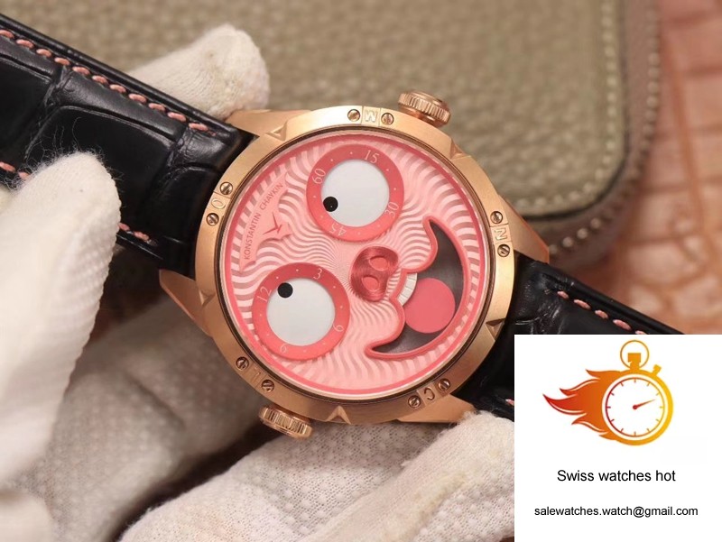Konstantin Chaykin Joker RG Clown TW Factory Pink Dial 3 Konstantin Chaykin Joker RG Clown TW Factory Pink Dial 3
