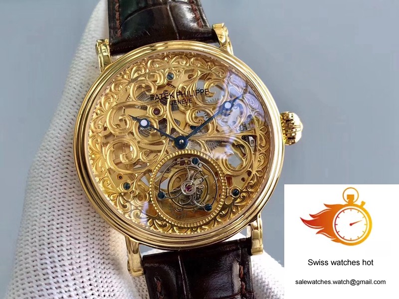 Patek Philippe Tourbillon Yellow Gold Skeleton Dial 3 Patek Philippe Tourbillon Yellow Gold Skeleton Dial 3