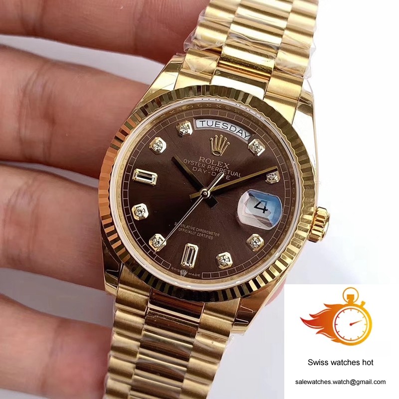 Rolex Day-Date M128238-0022 Yellow Gold EW Factory Gray Dial 3 Rolex Day-Date M128238-0022 Yellow Gold EW Factory Gray Dial 3