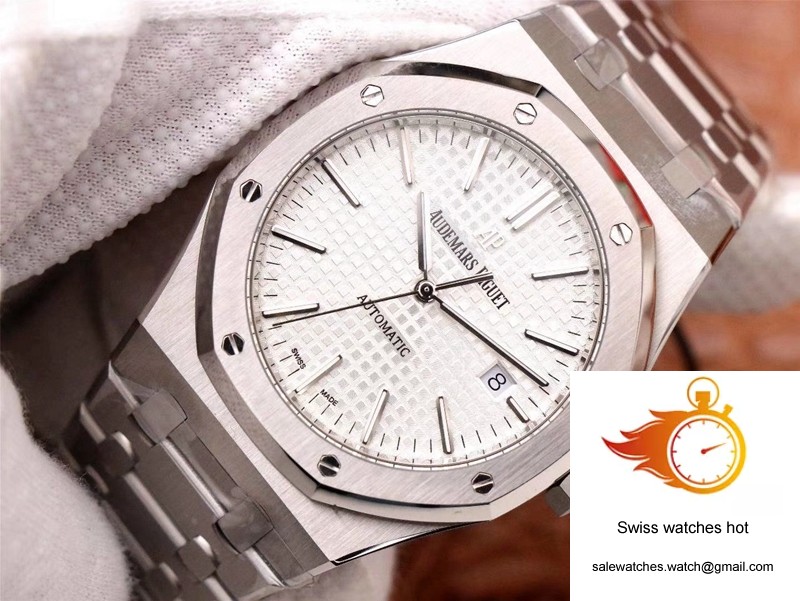 Audemars Piguet Royal Oak 15400ST.OO.1220ST.02 ZF Factory White Dial 3 Audemars Piguet Royal Oak 15400ST.OO.1220ST.02 ZF Factory White Dial 3