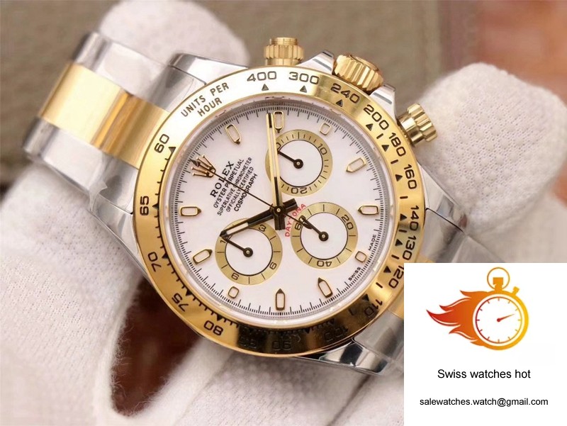 Rolex Daytona Cosmograph m116503-0001 Noob Factory White Dial 3 Rolex Daytona Cosmograph m116503-0001 Noob Factory White Dial 3
