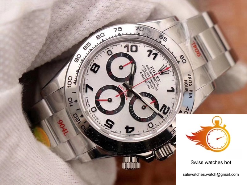 Rolex Daytona Cosmograph 116509-78599 Noob Factory White Dial 3 Rolex Daytona Cosmograph 116509-78599 Noob Factory White Dial 3