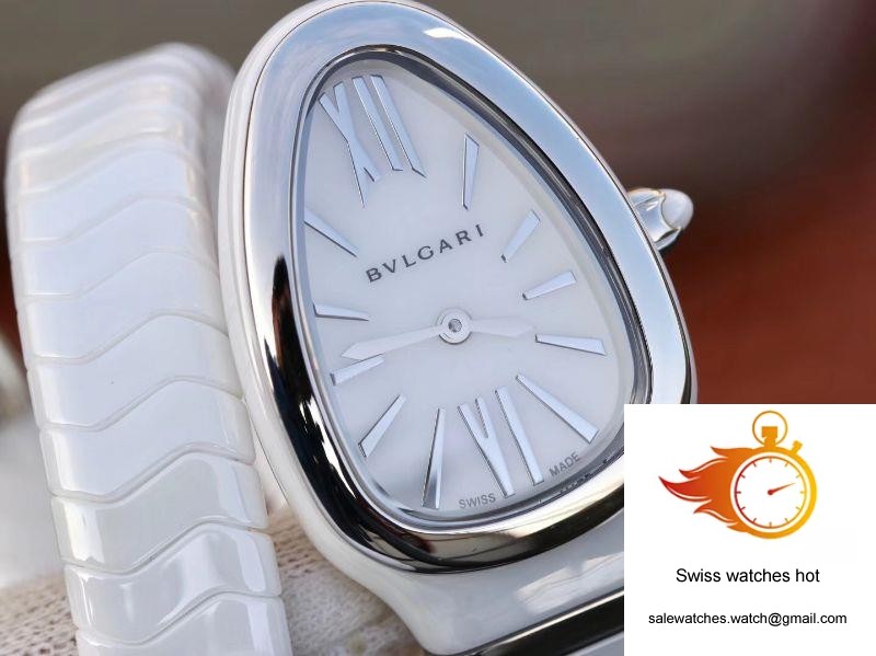 Bvlgari Serpenti Spiga Watch 102613 BV Factory Steel No Diamond 3 Bvlgari Serpenti Spiga Watch 102613 BV Factory Steel No Diamond 3