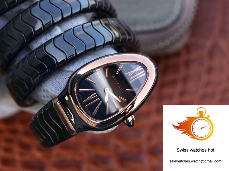 Bvlgari Serpenti Spiga Watch 102885 BV Factory Rose Gold No Diamond 3 Bvlgari Serpenti Spiga Watch 102885 BV Factory Rose Gold No Diamond 3