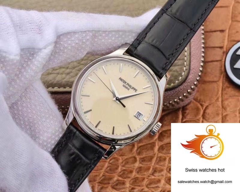 ZF Factory Patek Philippe Calatrava Automatic Date White Dial Watch 5227 Flip Back Version 3 ZF Factory Patek Philippe Calatrava Automatic Date White Dial Watch 5227 Flip Back Version 3